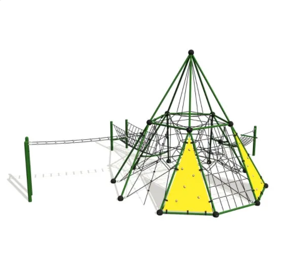 Kids Outdoor Adventure Park - Groot buitenspeelparadijs voor kinderen, commerciële veiligheidsklimparcours,