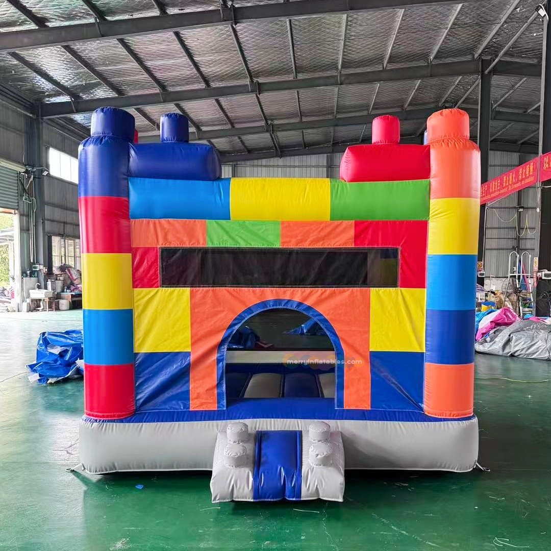 Kids Outdoor Jumping Castle - Kids Bounce House Springkasteel Glijbaan Combo