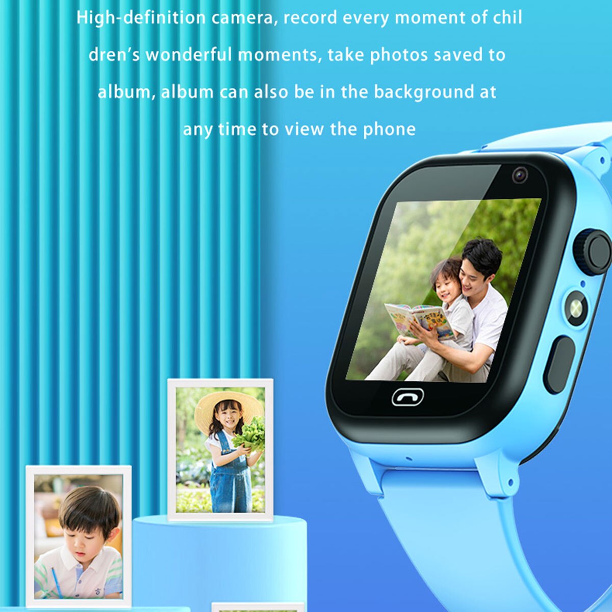 Kids Outdoor Wear - Kinder Smart Watch Sos Call Outdoor