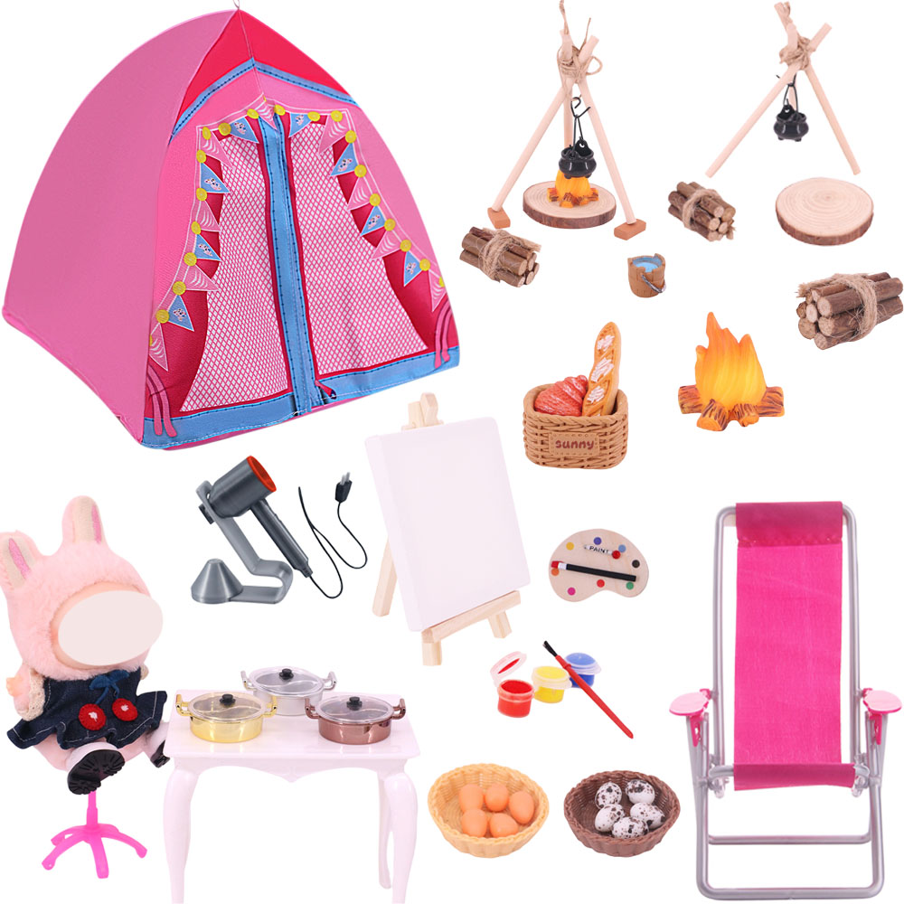 Kids Outdoor Egg Chair - Voor Labubu Accessoires Tent Vreugdevuur Ei