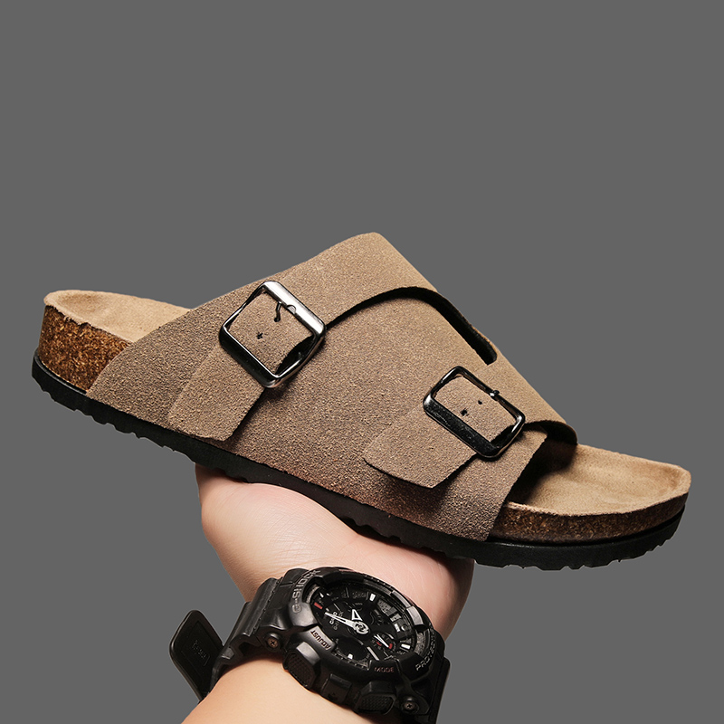 Kids Outdoor Shoes - 2026 Cork Slippers Heren Zomer Paar