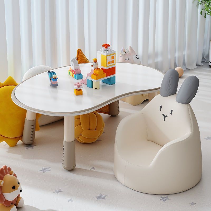 Kids Outdoor Table And Chairs - 37-46 cm verstelbare babyleertafel antislip stabiele
