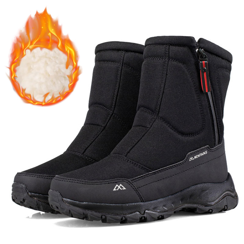 Kids Outdoor Shoes - Winterwaterdichte geïsoleerde schaal voor heren, warme