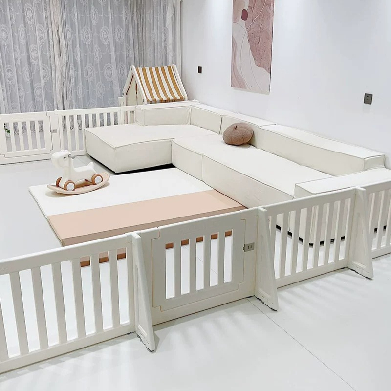 Kids Outdoor Wendy House - Babybox Draagbaar Opvouwbaar Uitbreidbaar Babyboxhekje Veiligheidsbarrière