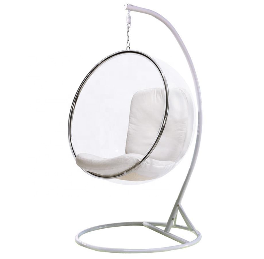 Kids Outdoor Egg Chair - Moderne eierstoel voor kinderen Grappige roze