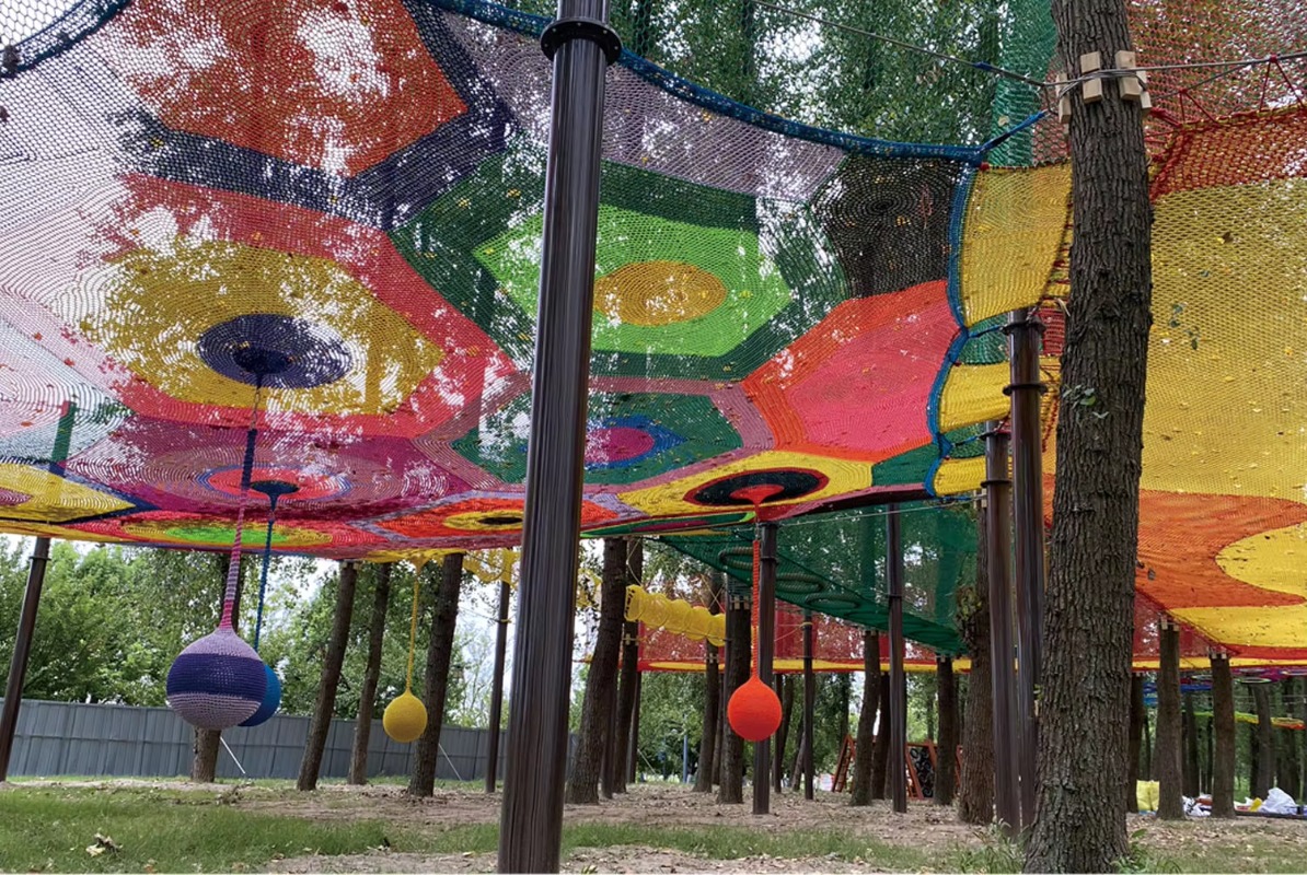 Kleurrijknetten Aangepaste Avo - Kids Outdoor Adventure Park recensie en prijs
