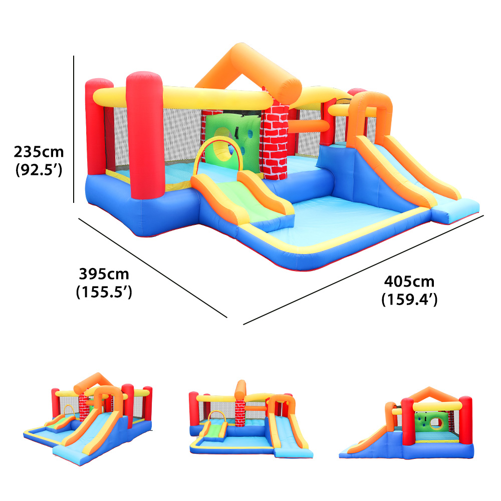 Op maat gemaakte NewTime sprin - Kids Outdoor Jumping Castle recensie en prijs