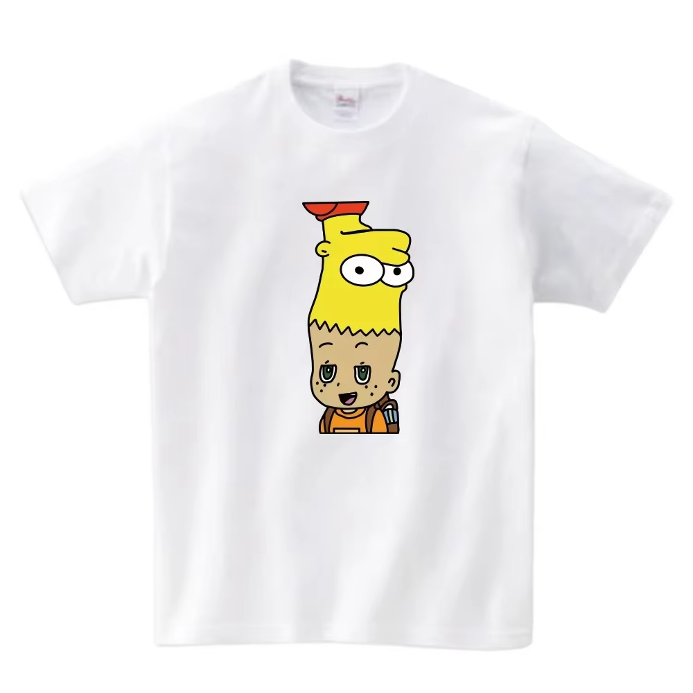 2026 Zomer Simpele T-shirt Str - Mini Trampoline Spring recensie en prijs