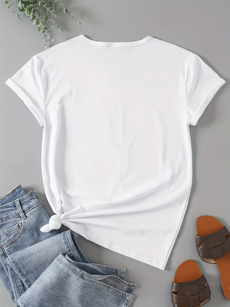 2026 Zomer Simpele T-shirt Str - Mini Trampoline Spring recensie en prijs