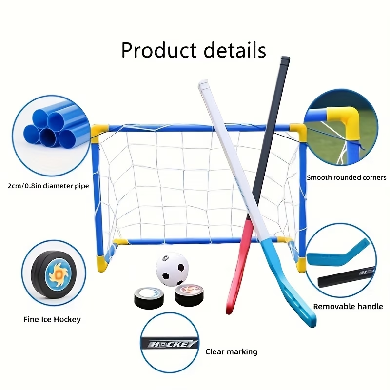 2-in-1 Kinder Hockey & Voetbal - Kids Outdoor Hockey Sticks recensie en prijs