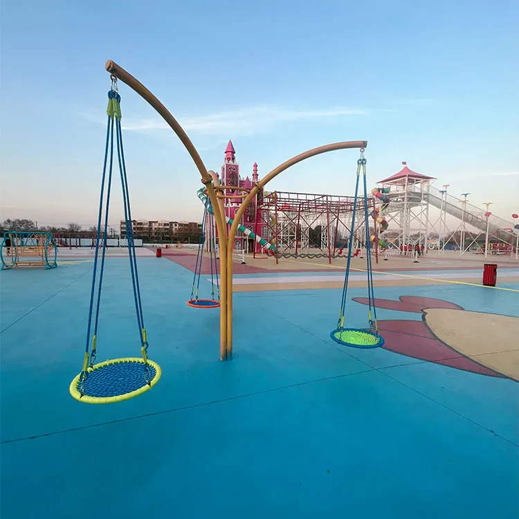 Hangstoel, schommel en glijbaa - Kids Outdoor Adventure Park recensie en prijs