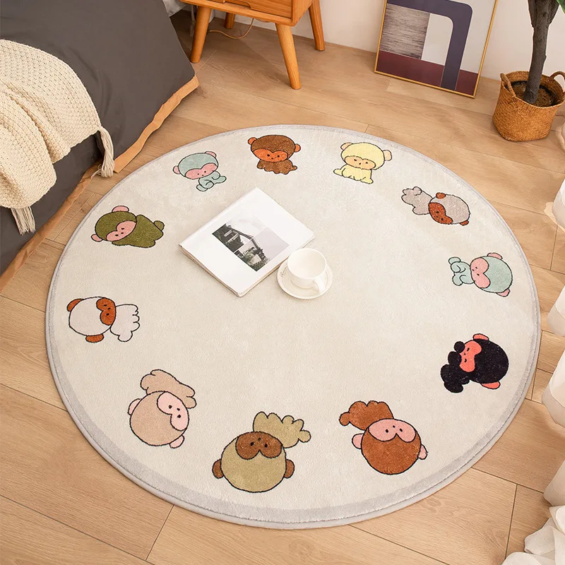 Cartoon Schattige Dieren Ronde - Kids Outdoor Chair And Table recensie en prijs