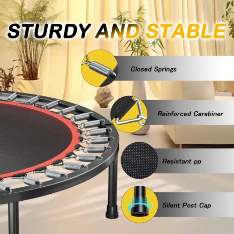 Opvouwbare trampoline met hand - Mini Trampoline Spring recensie en prijs