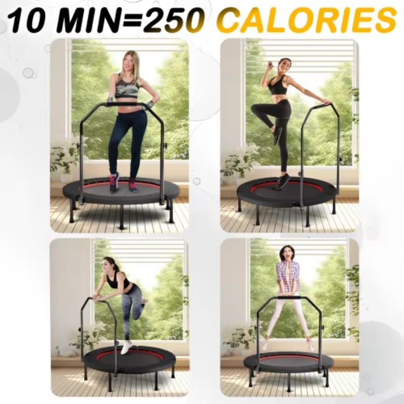 Opvouwbare trampoline met hand - Mini Trampoline Spring recensie en prijs