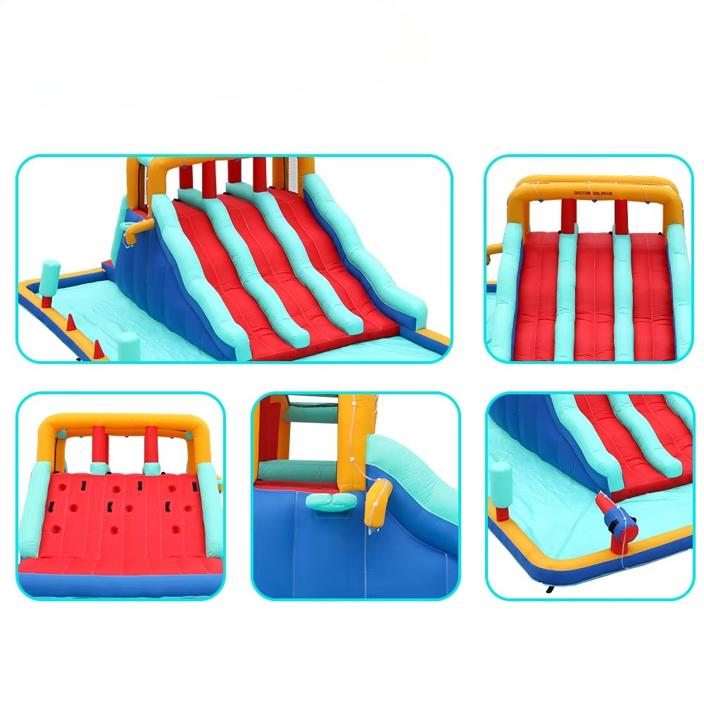 Outdoor opblaasbaar springkast - Kids Outdoor Playground recensie en prijs