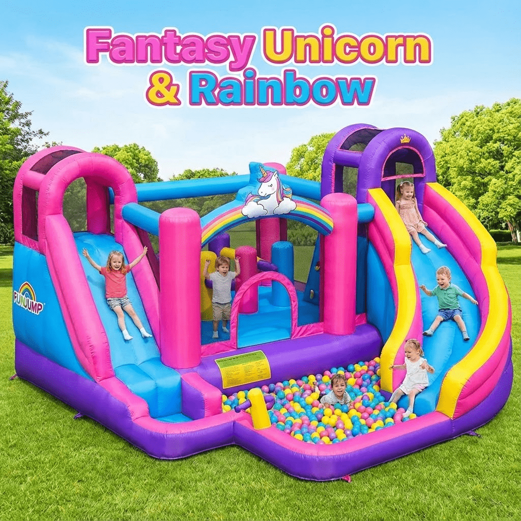 Op maat gemaakte, extra sterke - Kids Outdoor Jumping Castle recensie en prijs