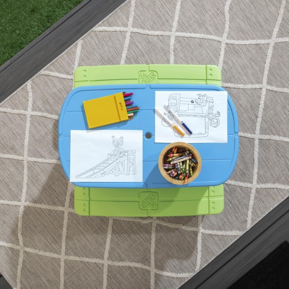 Sun & Shade kinderpicknicktafe - Kids Outdoor Table With Umbrella recensie en prijs