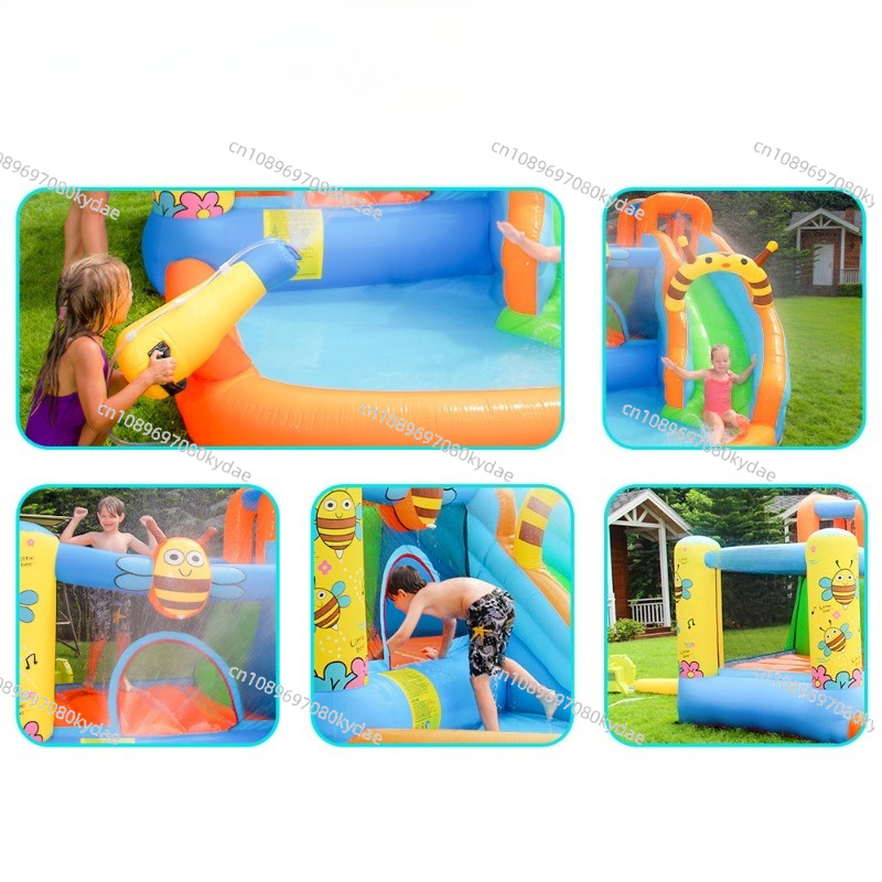 Opblaasbare springkasteel wate - Kids Outdoor Jumping Castle recensie en prijs