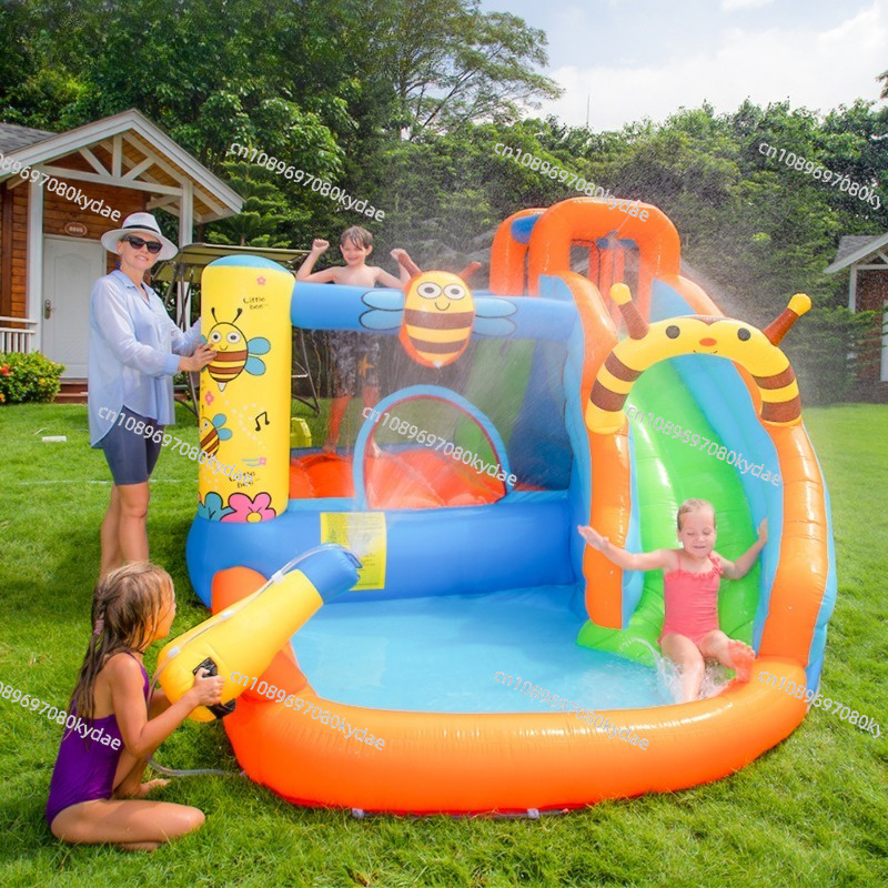 Opblaasbare springkasteel wate - Kids Outdoor Jumping Castle recensie en prijs