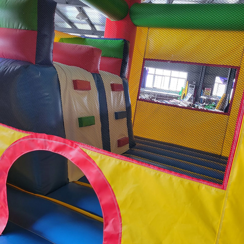 Springhuis met glijbaan Spring - Kids Outdoor Jumping Castle recensie en prijs