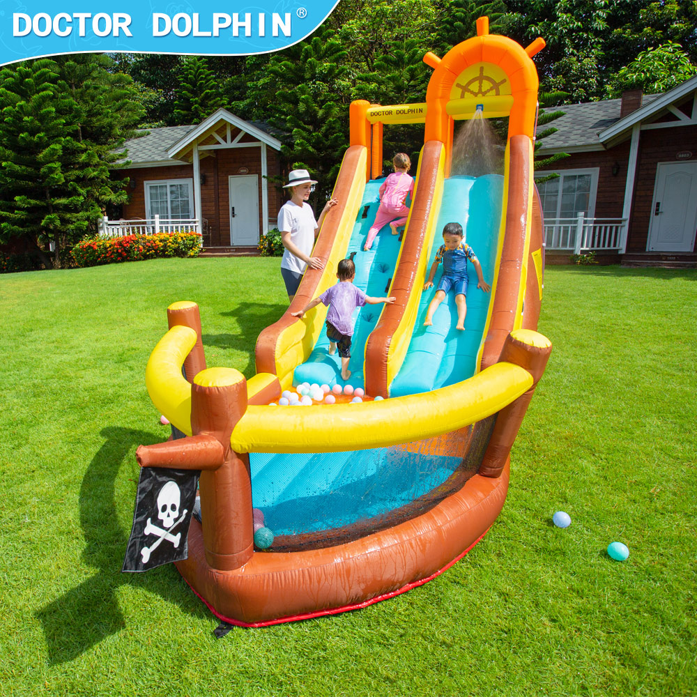 Dokter Dolfijn Piratenschip Ou - Kids Outdoor Jumping Castle recensie en prijs