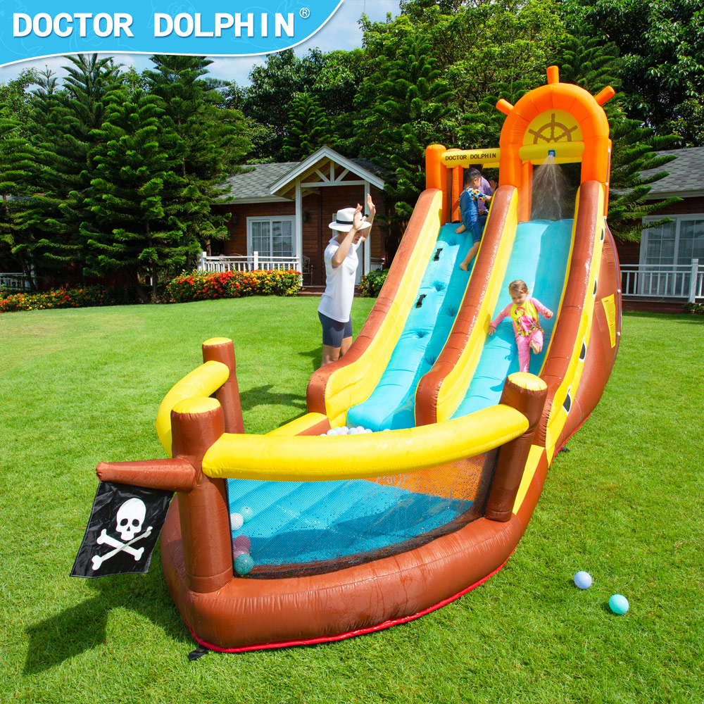 Dokter Dolfijn Piratenschip Ou - Kids Outdoor Jumping Castle recensie en prijs