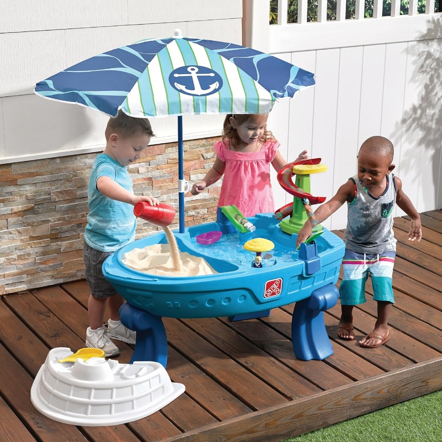 Fiesta Cruise zand- en waterta - Kids Outdoor Table With Umbrella recensie en prijs
