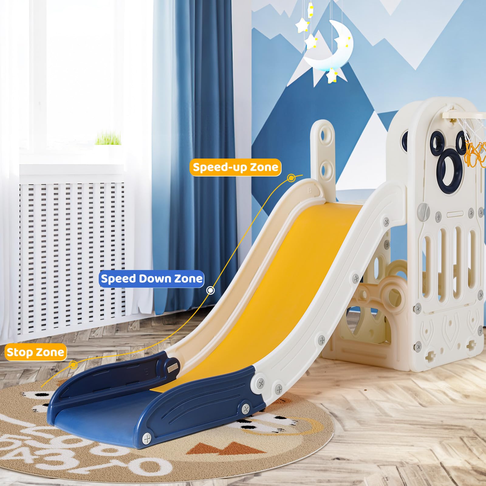 6-in-1 peuter glijbaan speelse - Kids Outdoor Playground recensie en prijs