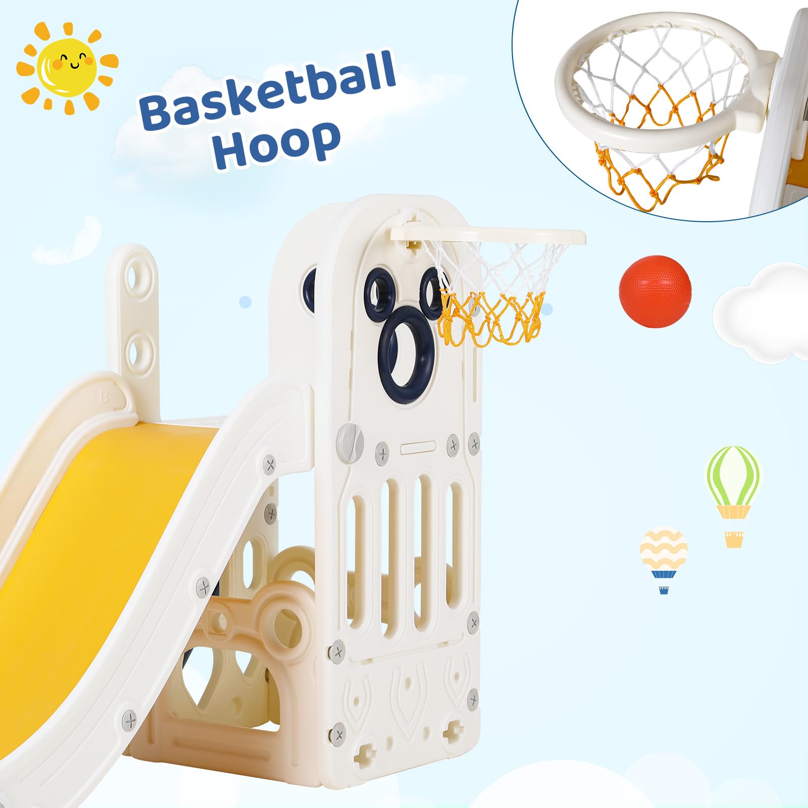 6-in-1 peuter glijbaan speelse - Kids Outdoor Playground recensie en prijs