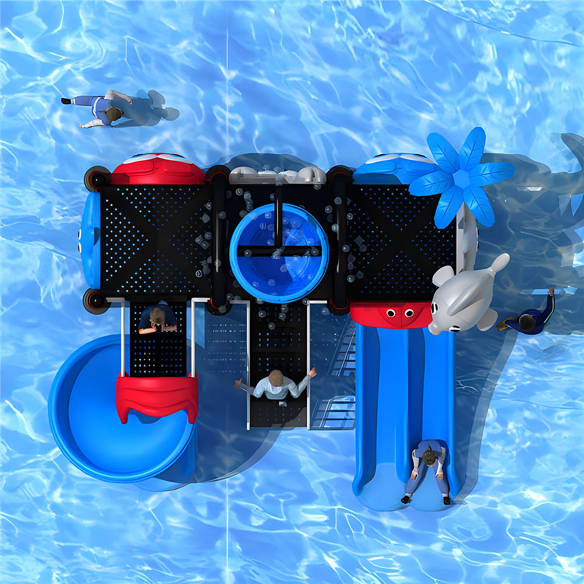 Commercieel aquatisch avontuur - Kids Outdoor Adventure Park recensie en prijs