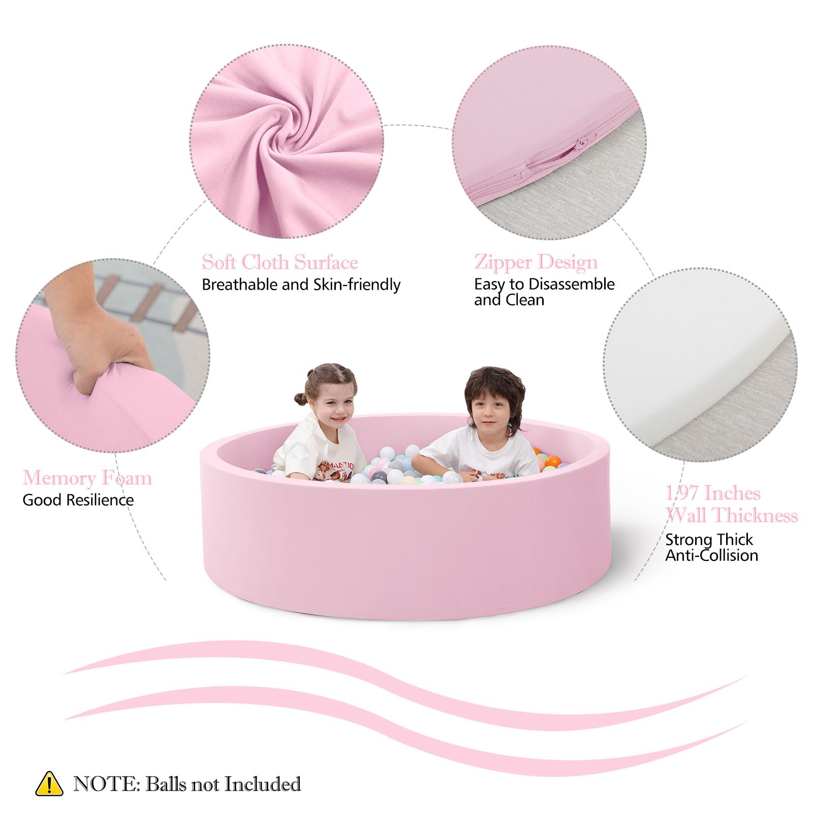 Schuim babyballenbak voor peut - Kids Outdoor Wendy House recensie en prijs
