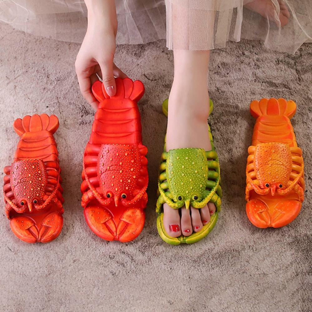 Unieke Cartoon Kreeft Slippers - Kids Outdoor Shoes recensie en prijs