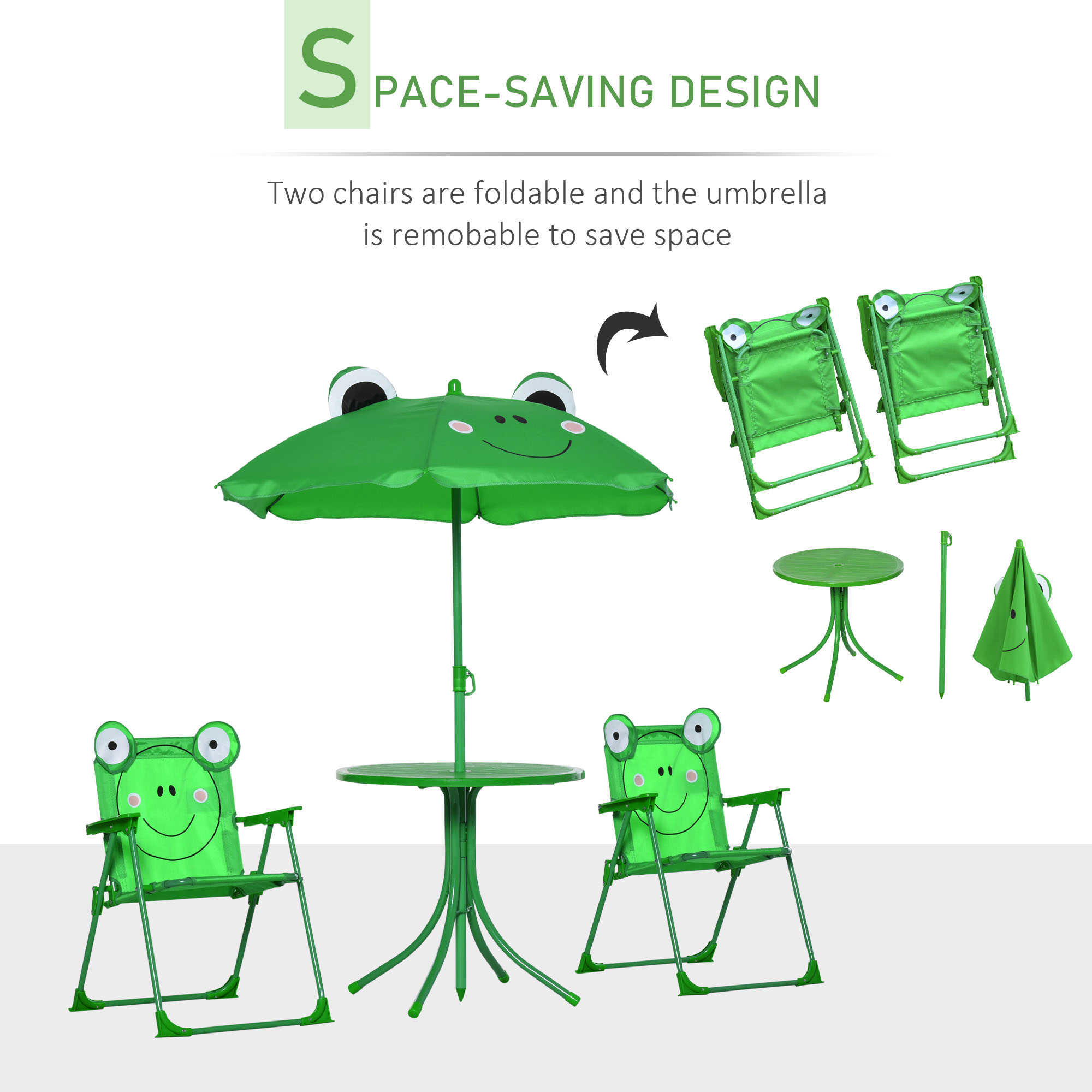 Kinder tafel- en stoelenset, o - Kids Outdoor Chair And Table recensie en prijs