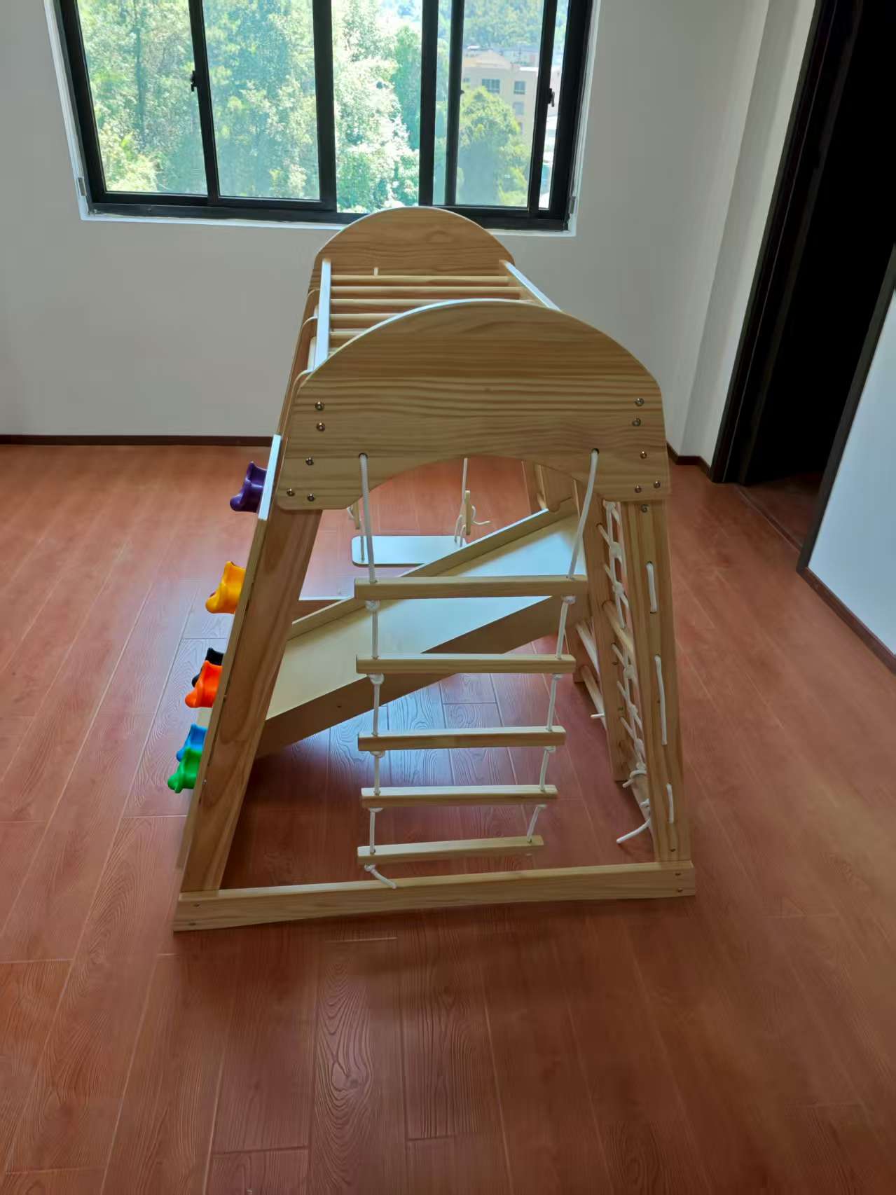 Houten klimrek voor kinderen,  - Kids Outdoor Playground recensie en prijs