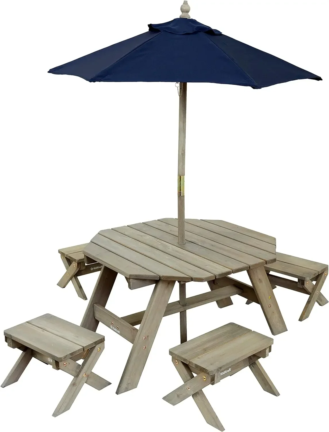 Een Octagon Tafel Krukken Para - Kids Outdoor Table With Umbrella recensie en prijs