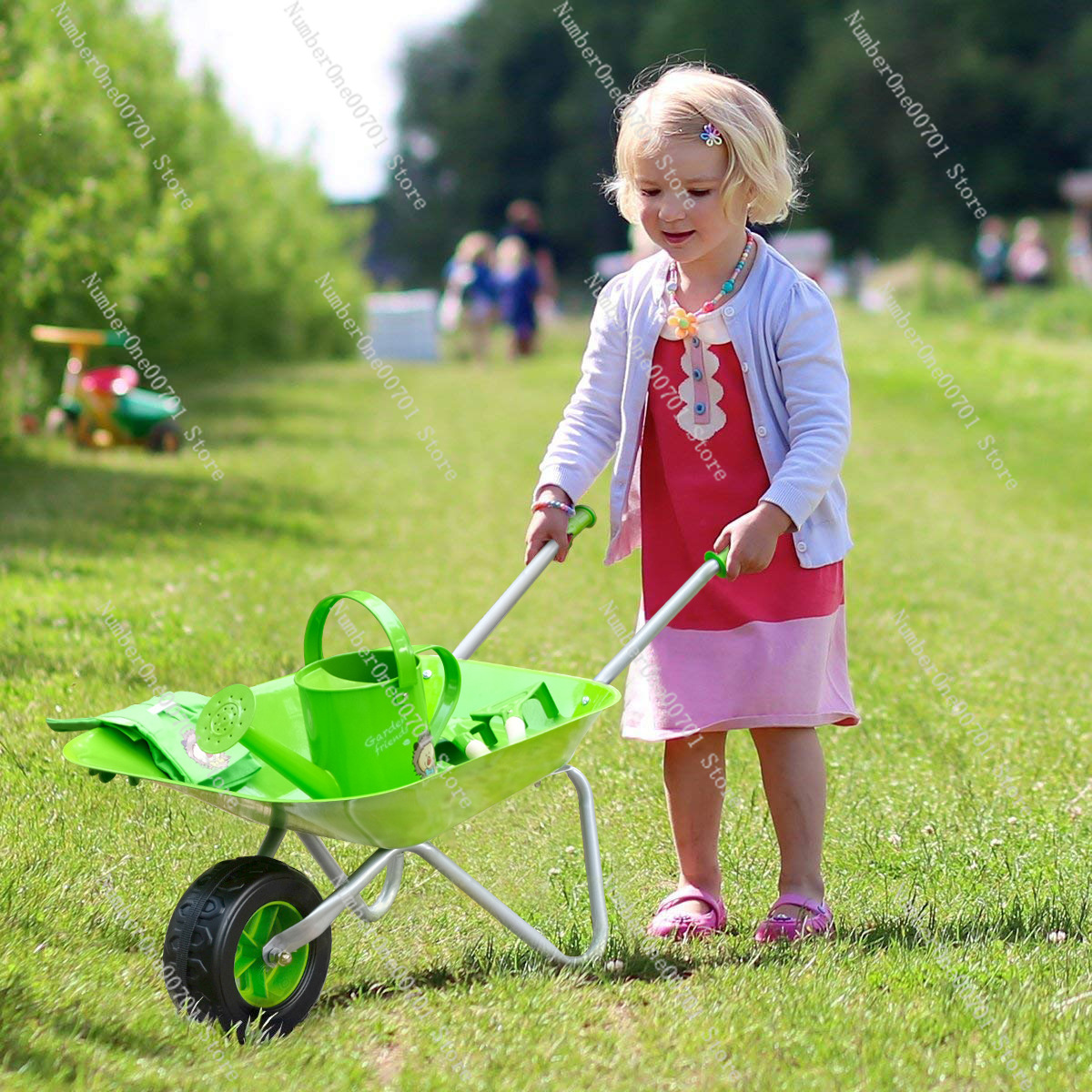 Kinderbuitenwielkar, groene tu - Play Kids Outdoor recensie en prijs