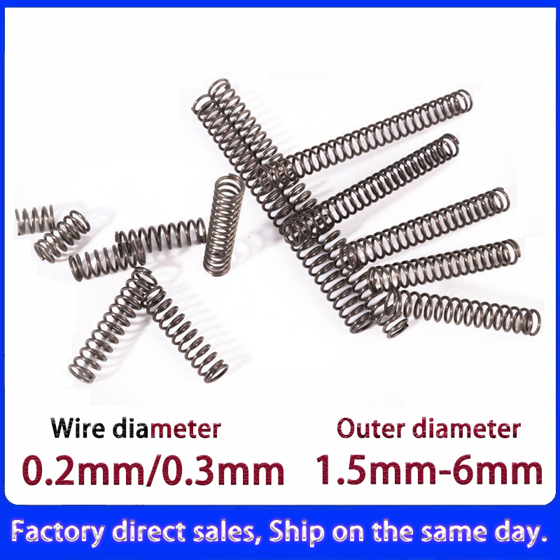 10 stks/partij 0,2 mm/0,3 mm v - Mini Trampoline Spring recensie en prijs