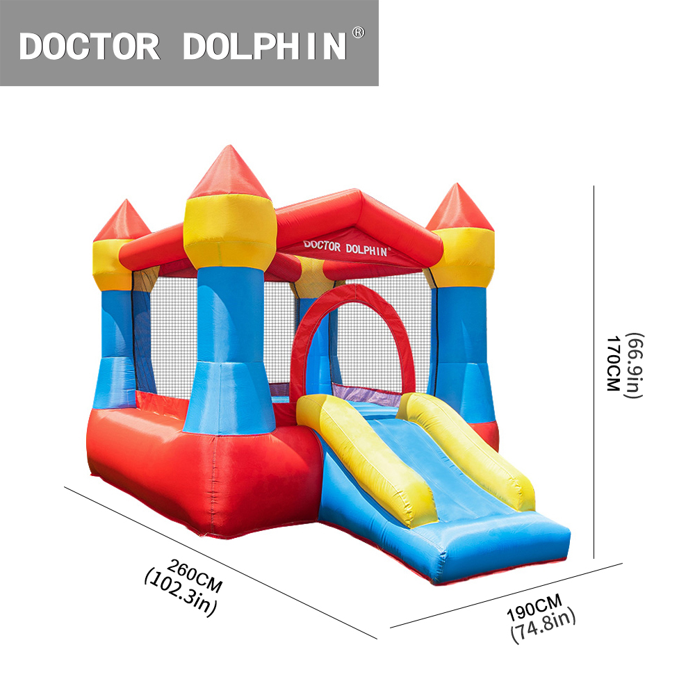 Opblaasbare buitenspeeltuin me - Kids Outdoor Jumping Castle recensie en prijs