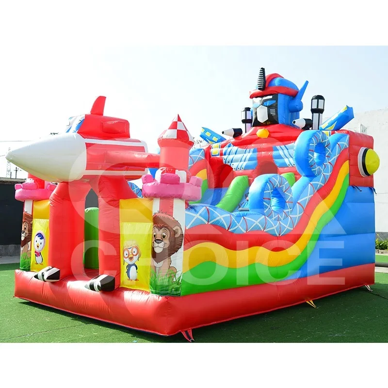 Outdoor Opblaasbaar Springkast - Kids Outdoor Jumping Castle recensie en prijs