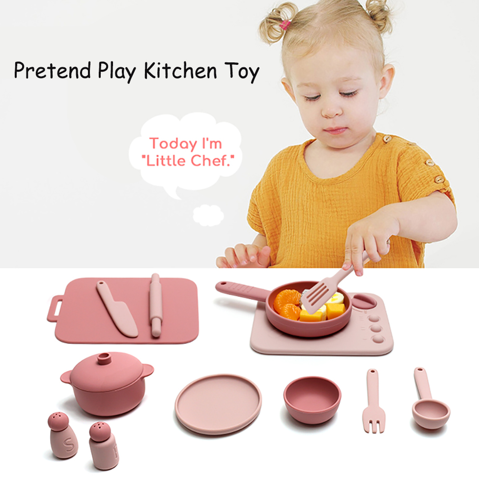 13-delige siliconen kookset sp - Kids Outdoor Kitchen Set recensie en prijs