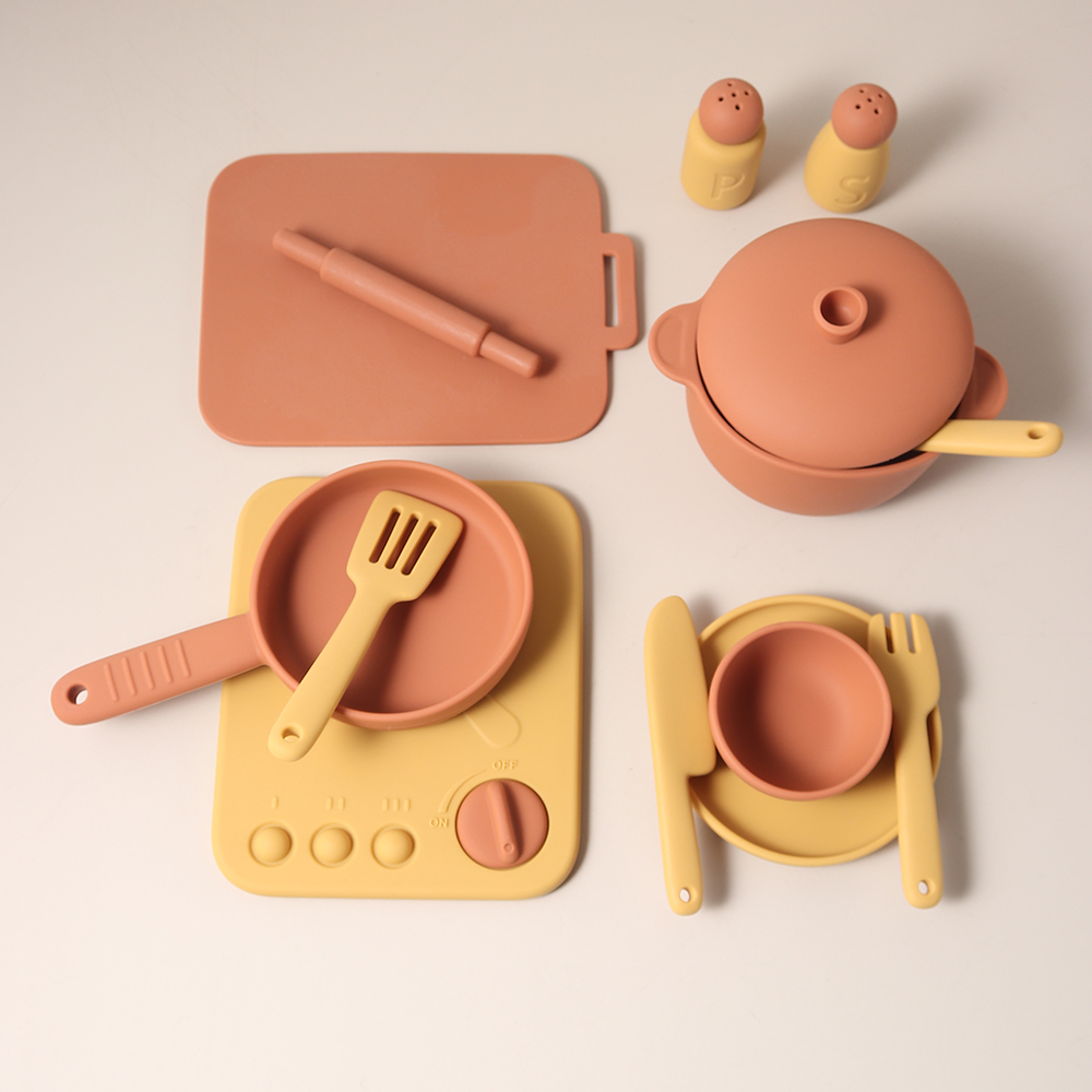 13-delige siliconen kookset sp - Kids Outdoor Kitchen Set recensie en prijs