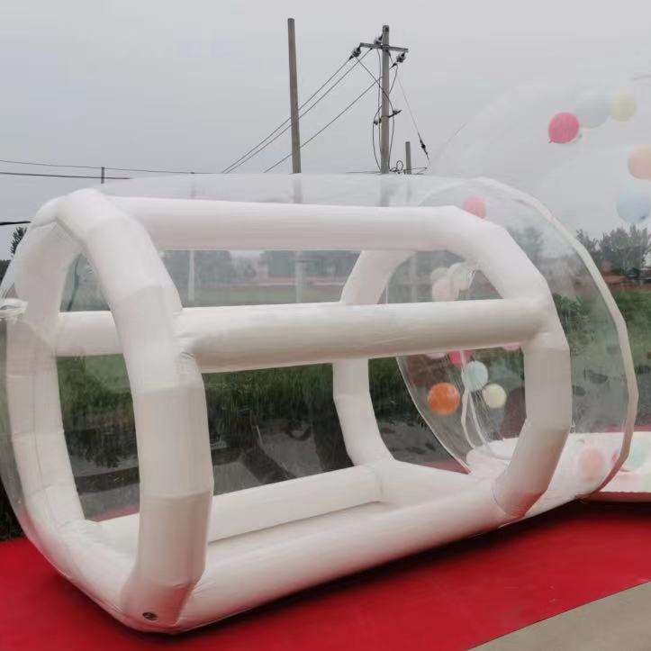 Buiten opblaasbaar wit PVC spr - Kids Outdoor Jumping Castle recensie en prijs