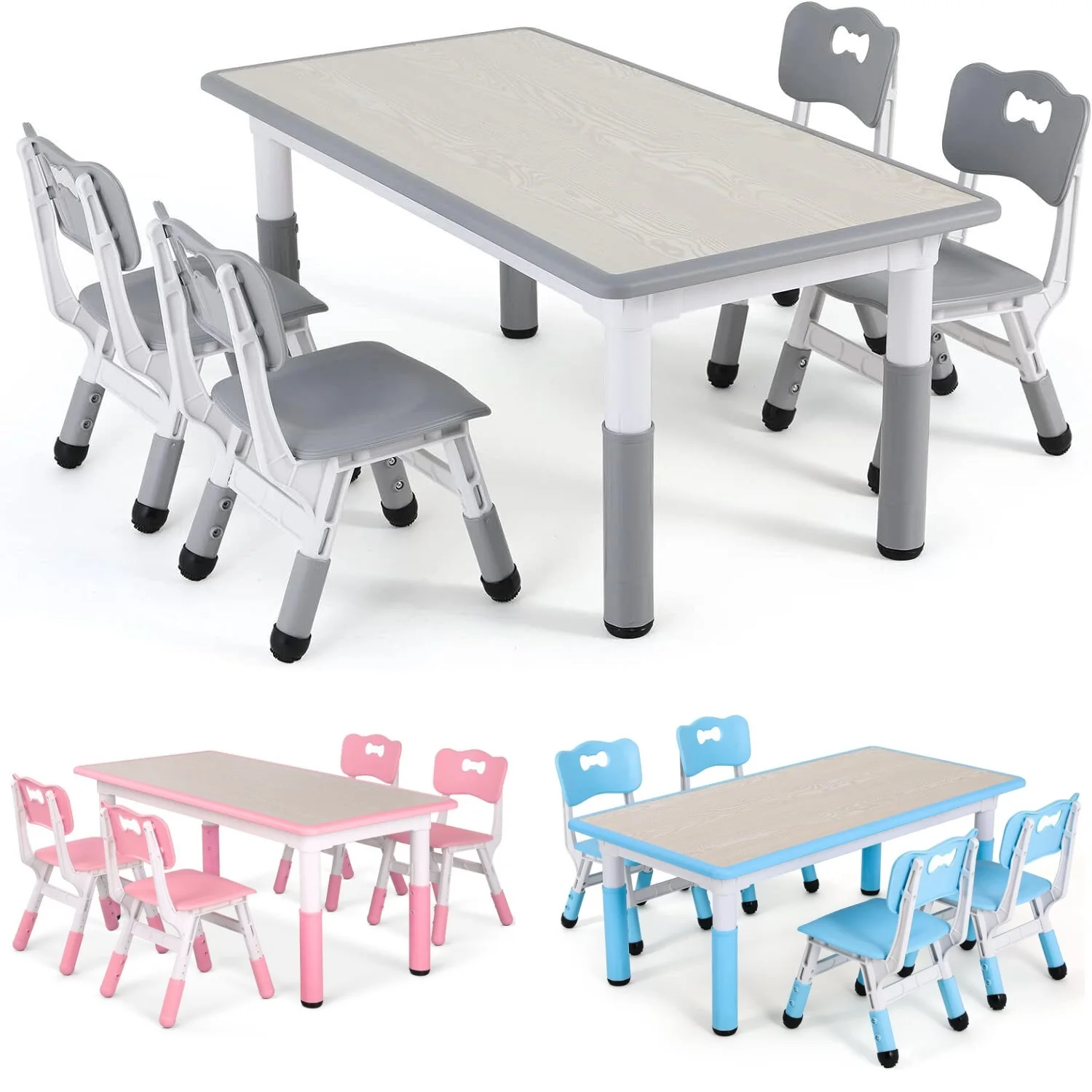Kindertafel en 4-stoelenset In - Kids Outdoor Table And Chairs recensie en prijs
