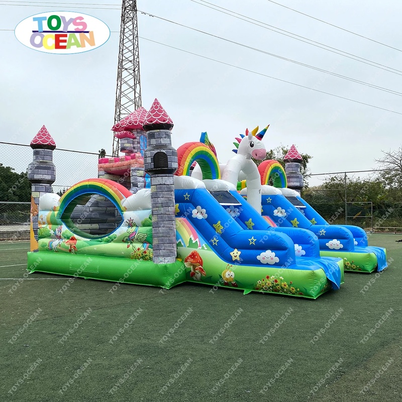Op maat gemaakte grote buiten  - Kids Outdoor Jumping Castle recensie en prijs