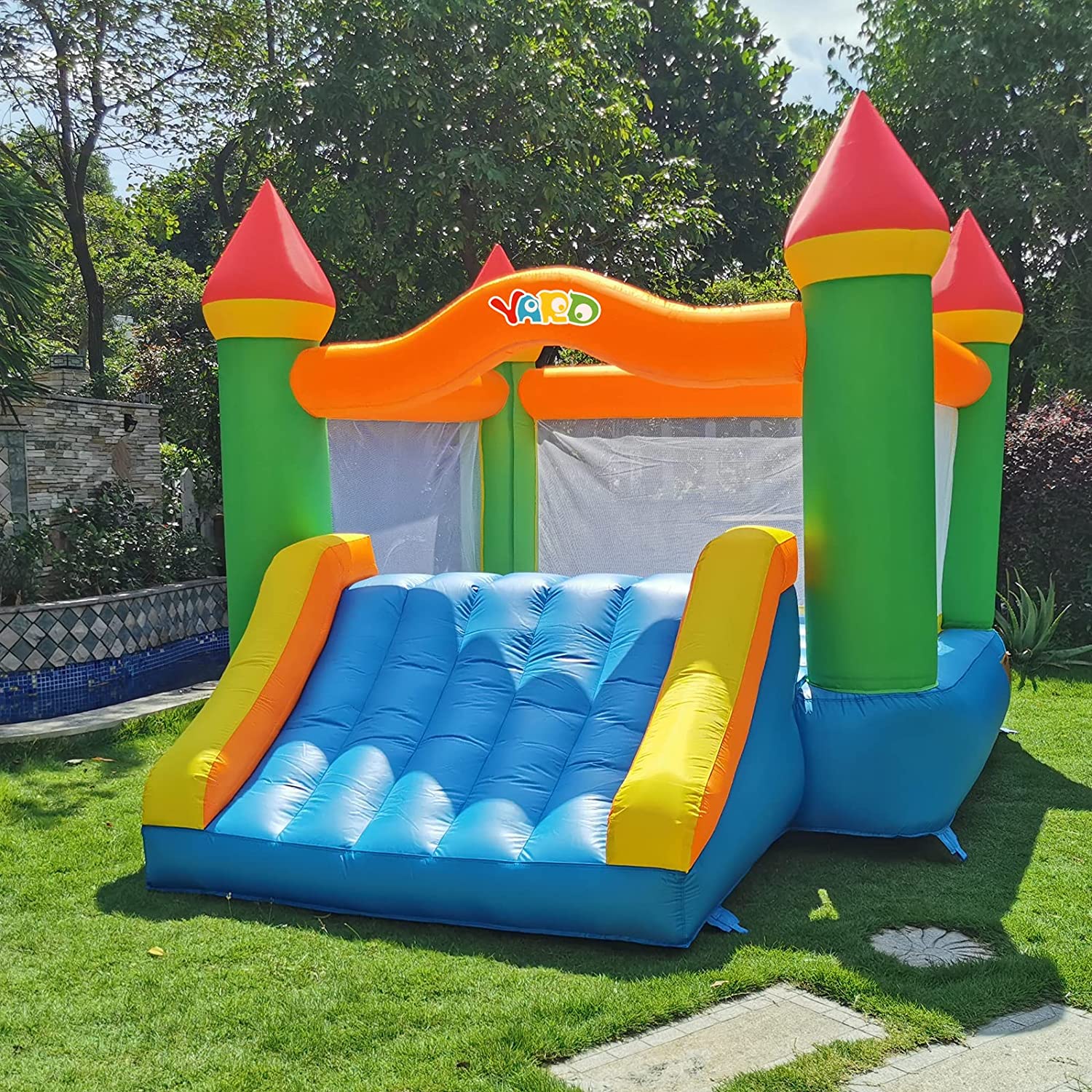 Werf Opblaasbare Bounce Huis M - Kids Outdoor Wendy House recensie en prijs