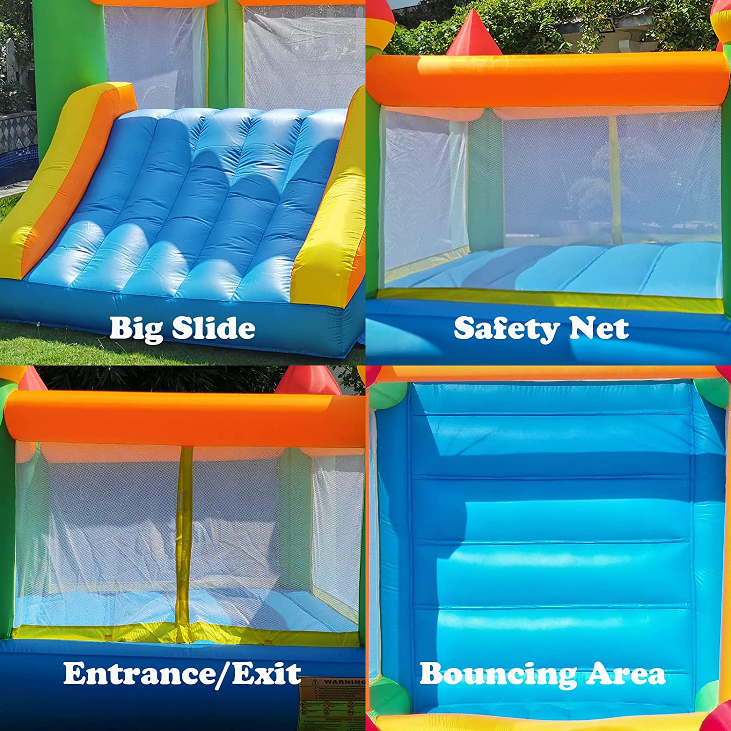 Werf Opblaasbare Bounce Huis M - Kids Outdoor Wendy House recensie en prijs