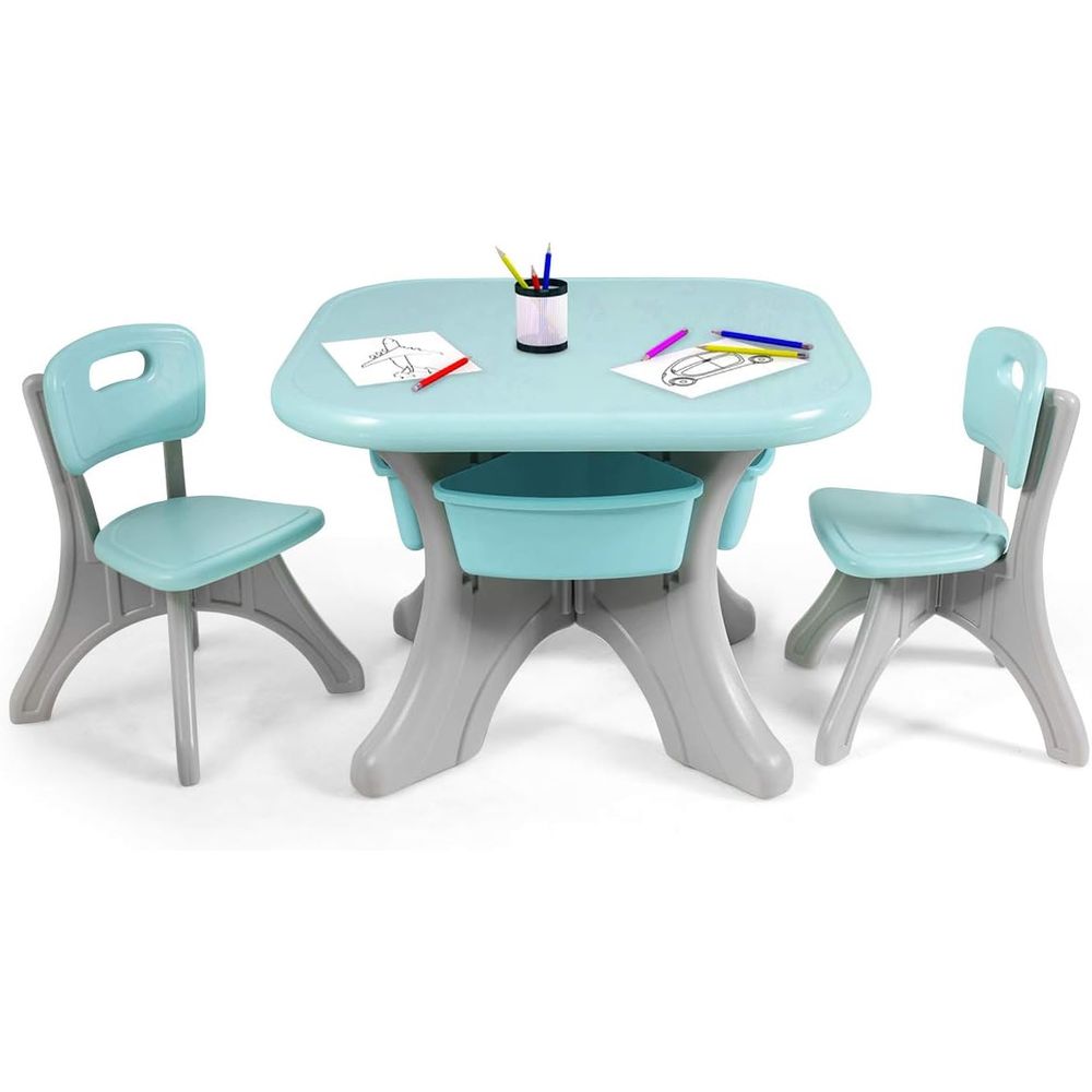 Kindertafel en -stoelen, 3-del - Kids Outdoor Chair And Table recensie en prijs