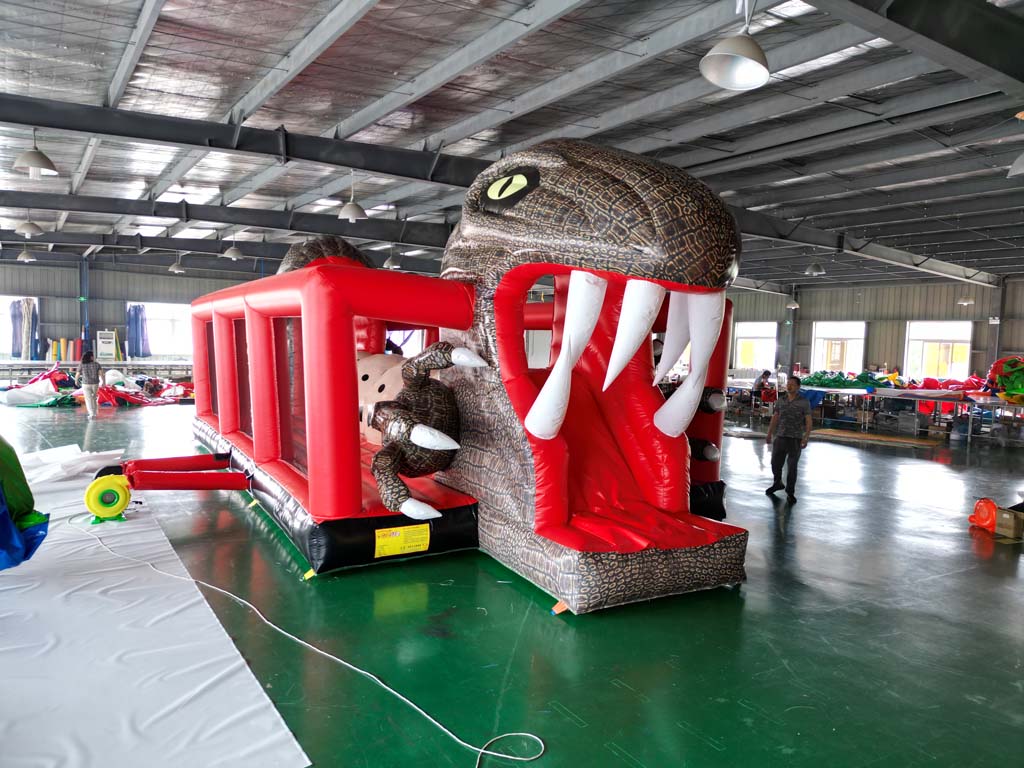 Opblaasbaar obstakelparcours c - Kids Outdoor Jumping Castle recensie en prijs