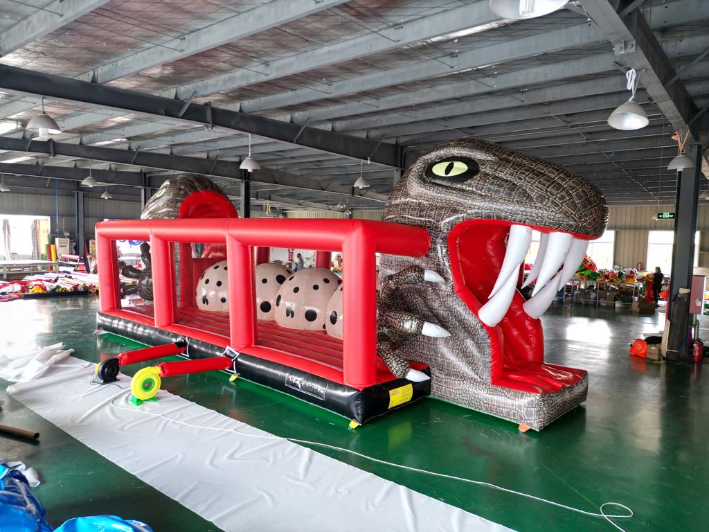 Opblaasbaar obstakelparcours c - Kids Outdoor Jumping Castle recensie en prijs