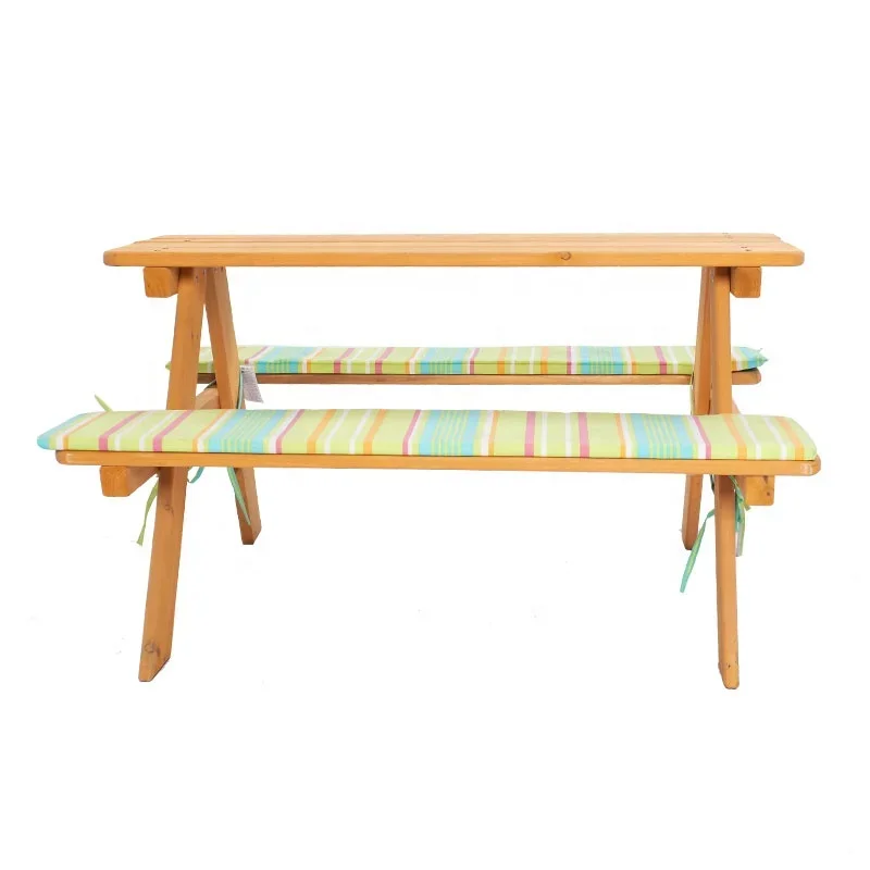 -Buitenmeubilair houten kinder - Kids Outdoor Chair And Table recensie en prijs